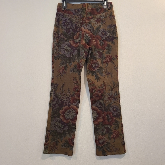 Etro Floral Straight Leg Jeans - Picture 3 of 5